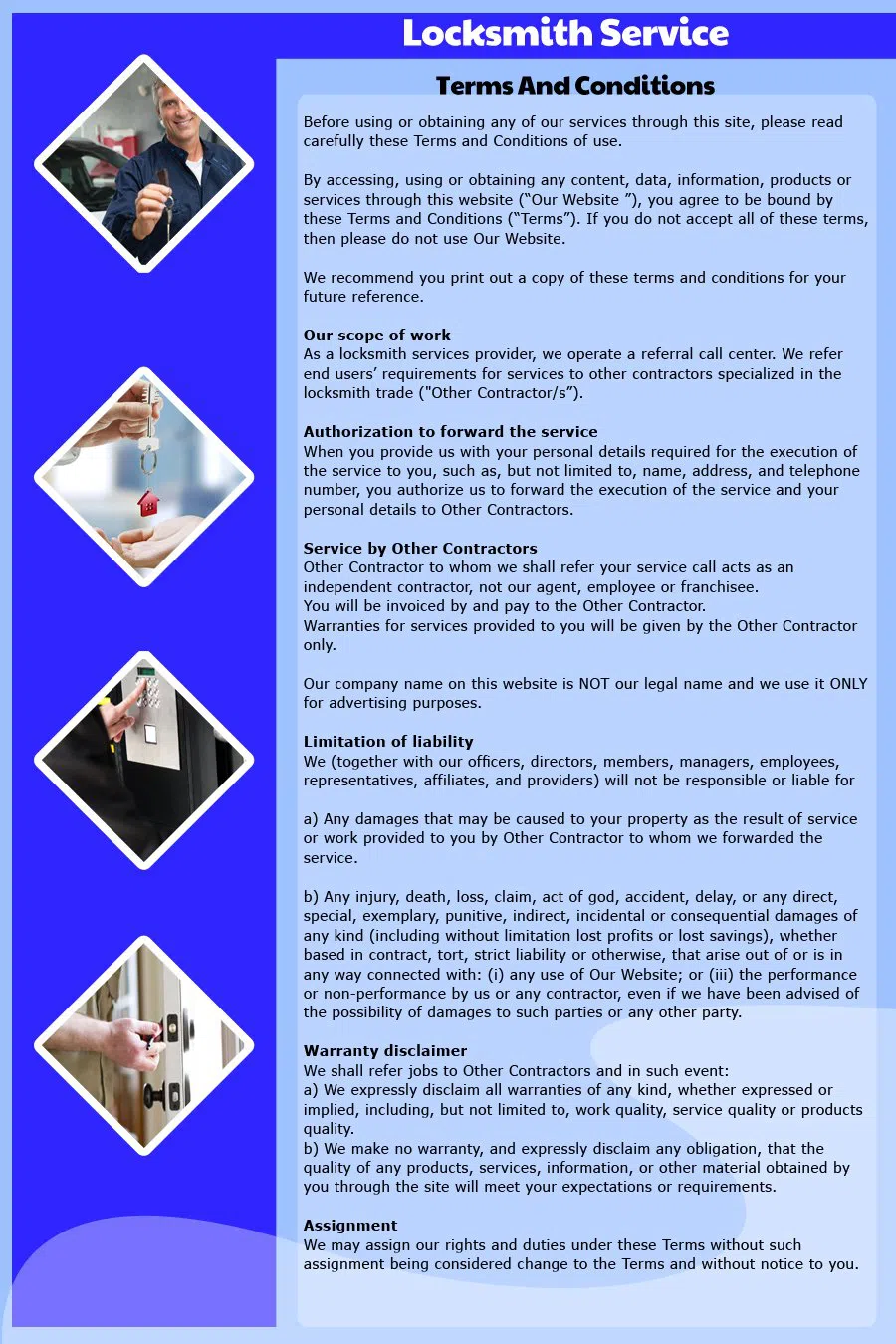 Cutler Bay Locksmith Service Cutler Bay, FL 305-744-5501 - TermsAndCondition-15